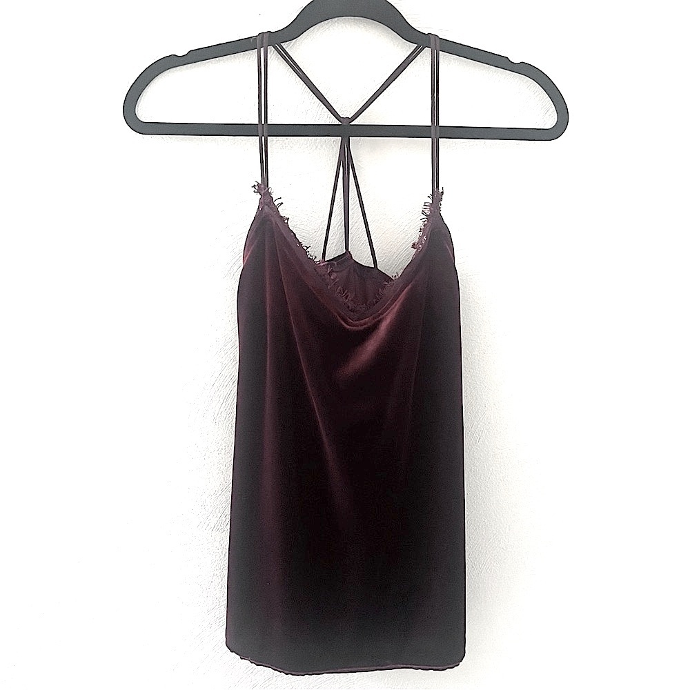 A&F Velveteen Camisole Tank